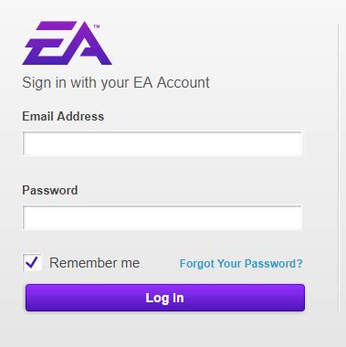 ea account sign up|More.